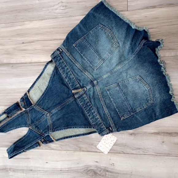 🆕Free People Short Overalls - Picture 4 of 9